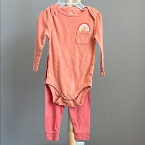 ⭐️⭐️ PICK 5 / $20 Cloud island Long Sleeve Baby Onesie & Joggers Outfit 12M